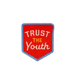 Oxford Pennant Trust the Youth Embroidered Patch
