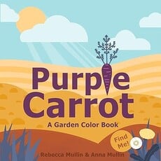 Mullin Rebecca & Anna Purple Carrot - Coloring Book