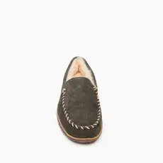Minnetonka Minnetonka Sheepskin Tobie Slipper - Charcoal