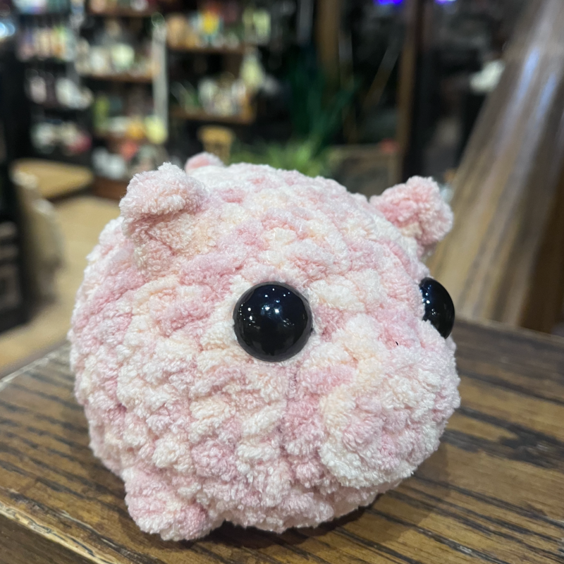 Chrissy's Creations Crochet Plushie - Pig (Mini)
