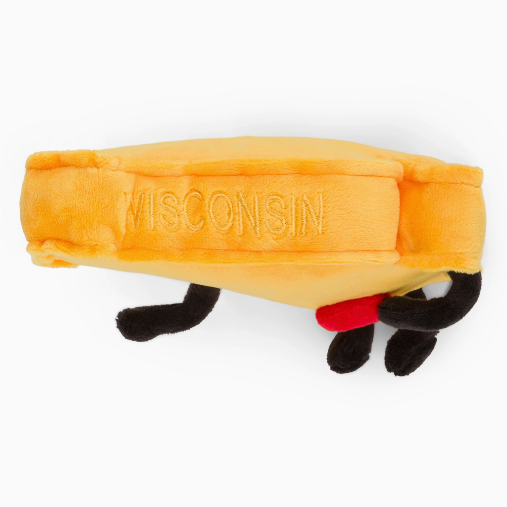 Stuffed States USA Plush Wisconsin - Cheddar