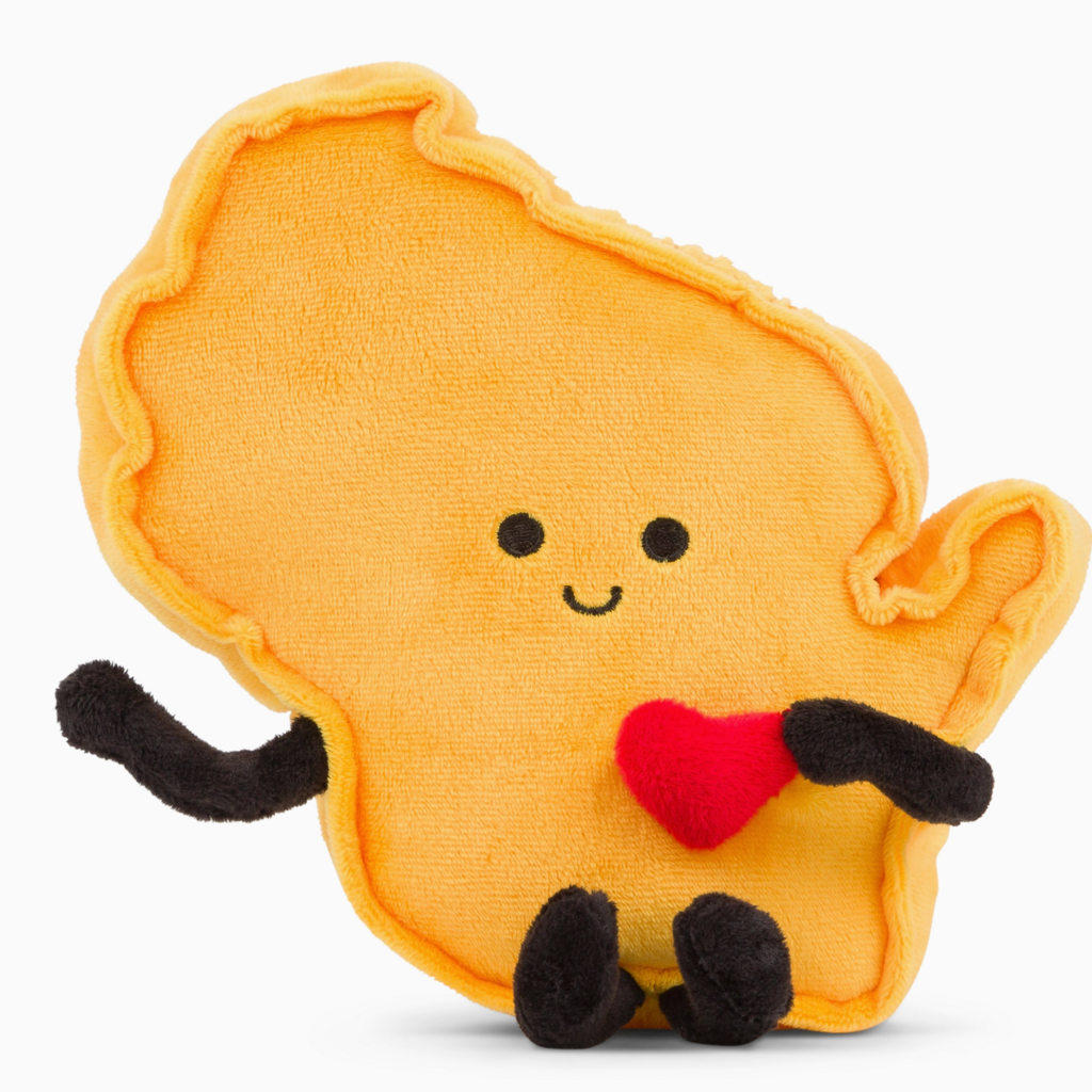 Stuffed States USA Plush Wisconsin, Heart - Large