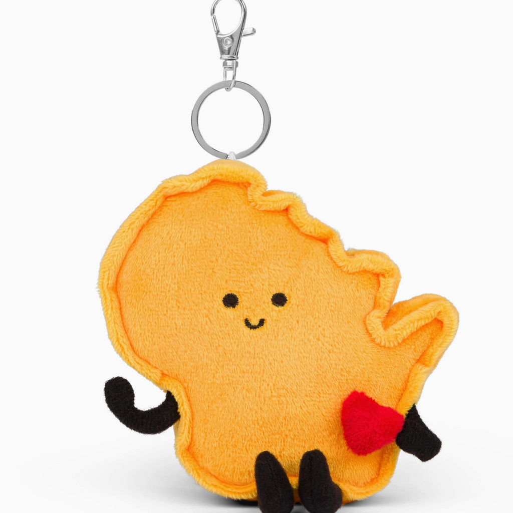 Stuffed States USA Plush Wisconsin, Heart - Keychain