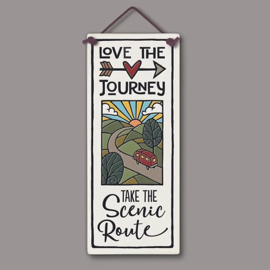 Macone Clay / Spooner Creek Love the Journey - Wall Art