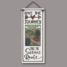 Macone Clay / Spooner Creek Love the Journey - Wall Art