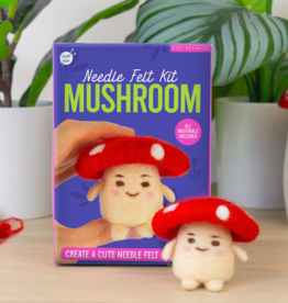 Gift Republic Mushroom Needle Felting Kit