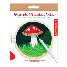 Kikkerland Mushroom Punch Needle Kit