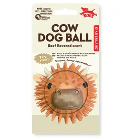Kikkerland Cow Dog Ball