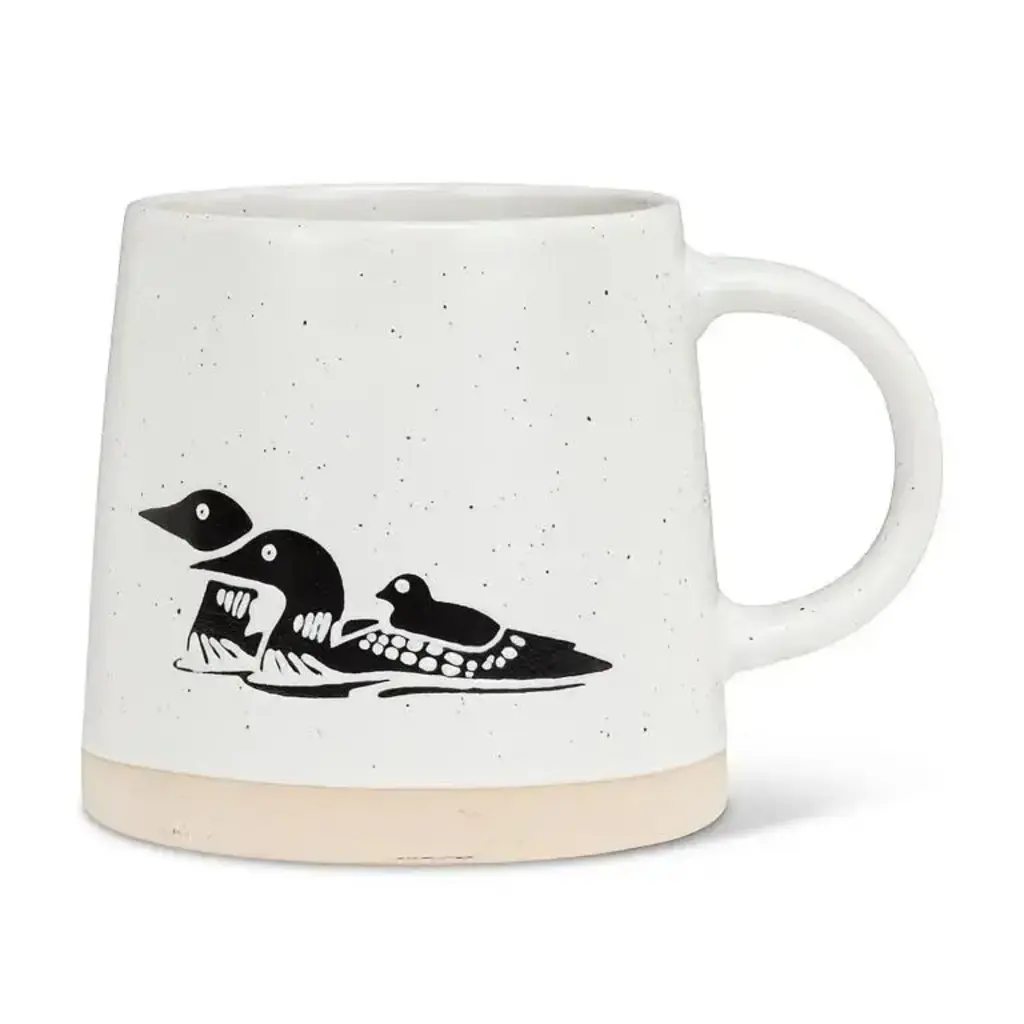 Abbott Wide Base Mug with Loons