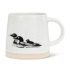 Abbott Wide Base Mug with Loons