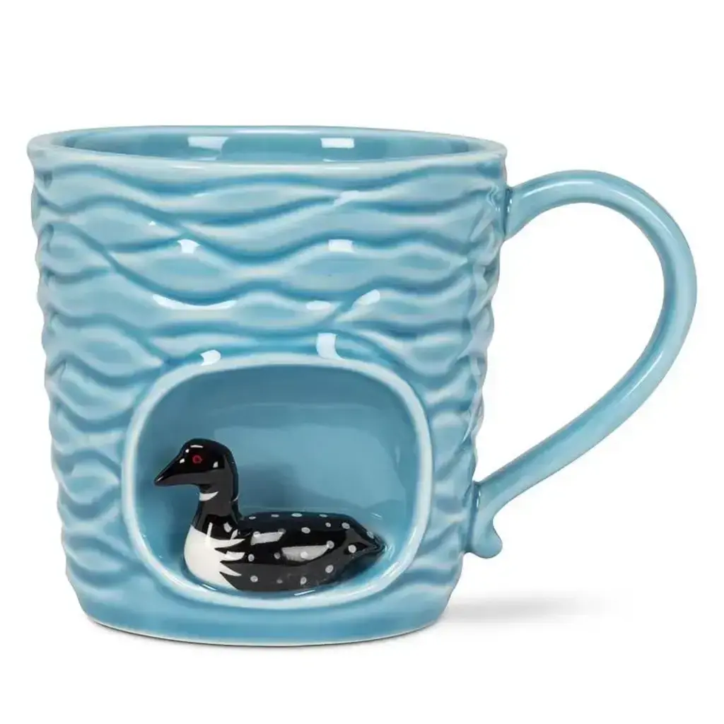 Abbott Wavy Mug with Loon