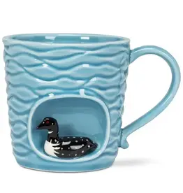 Abbott Wavy Mug with Loon