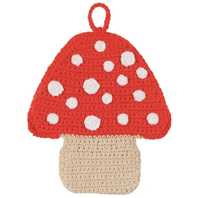 Danica Jubilee (Faire) Toadstool Crochet Trivet