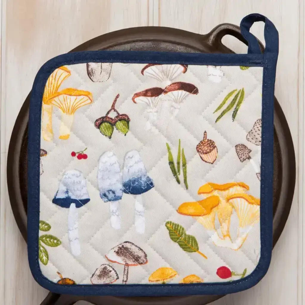 Now Designs by Danica Potholder - Field Mushrooms