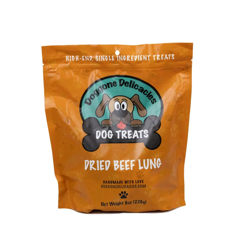 Doggone Delicacies Doggone Delicacies - Dehydrated Beef Lung 8oz