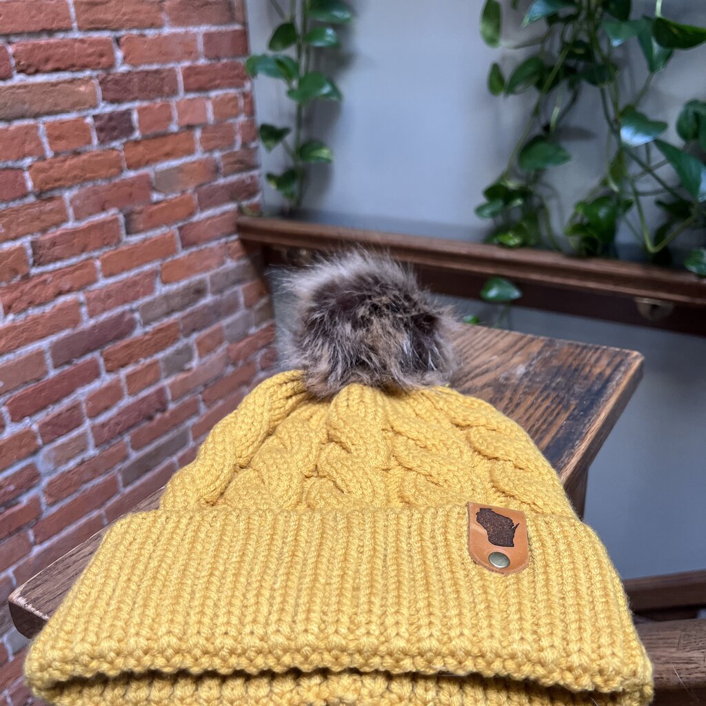 Alissa Miller WI Pom Beanie