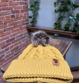 Alissa Miller WI Pom Beanie