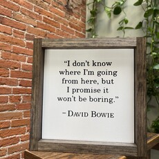 Crafty Little B Crafty Little B - David Bowie Sign