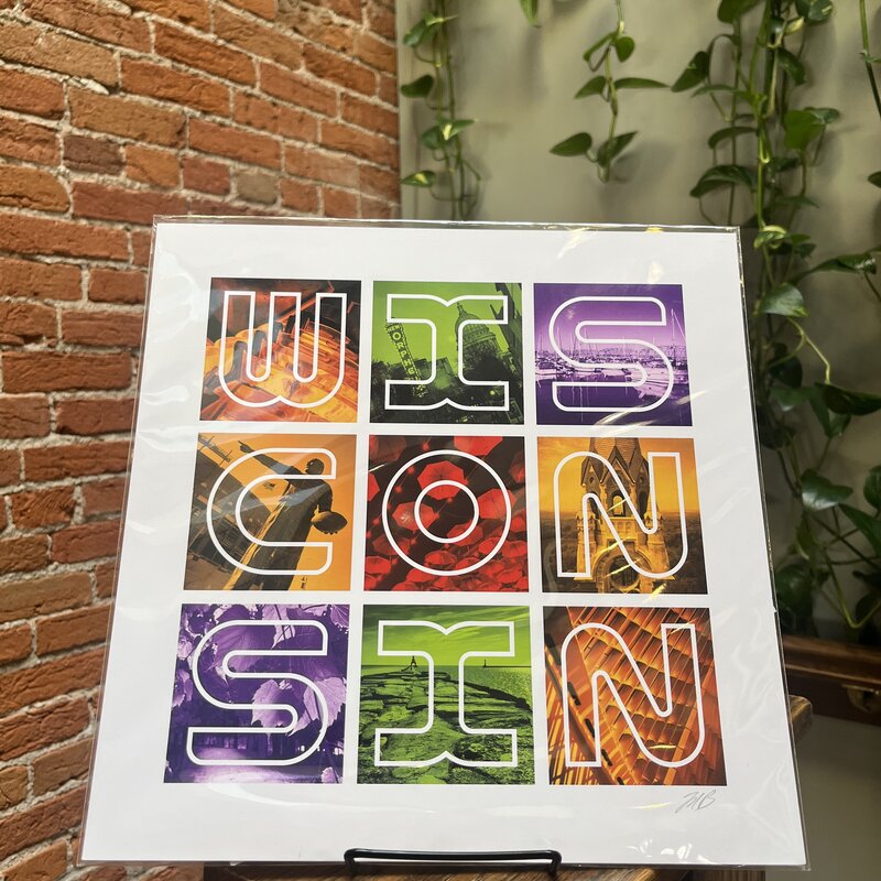 Mb Squared Photography 12.5” Wisconsin Print