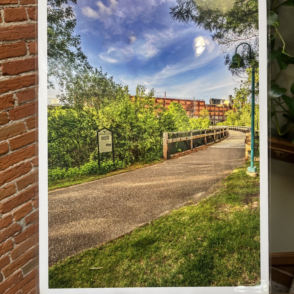 Lloyd Fleig 12x18 - "S" Bridge and Path