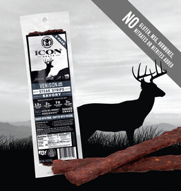 Icon Meats Venison Jerky Strips - Savory (2 oz)