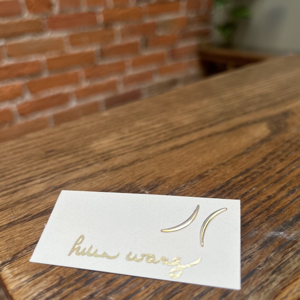 Helen Wang Jewelry Earrings - Gold Crescents