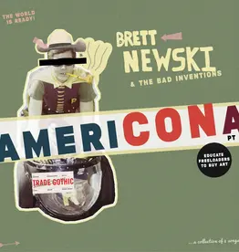 Newski Brett CD - AmeriCONa (Educate Freeloaders to Buy Art)