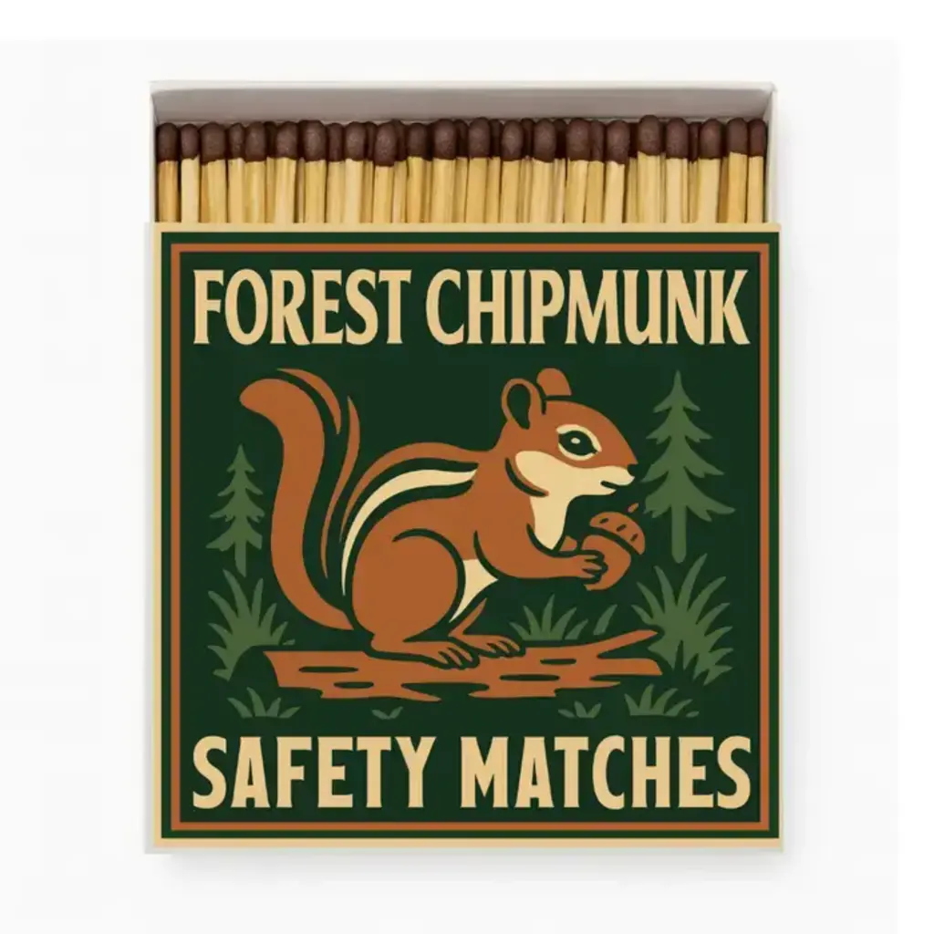 Good & Well Supply Co. Matchbox - Forest Chipmunk - Camp Critters Collection