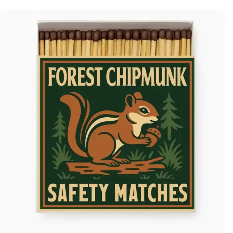 Good & Well Supply Co. Matchbox - Forest Chipmunk - Camp Critters Collection