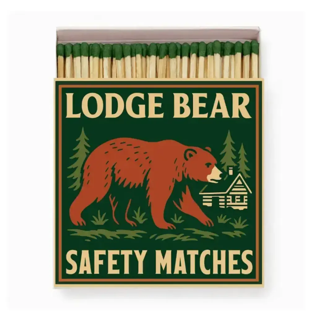 Good & Well Supply Co. Matchbox - Lodge Bear - Camp Critters Collection