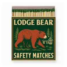 Good & Well Supply Co. Matchbox - Lodge Bear - Camp Critters Collection