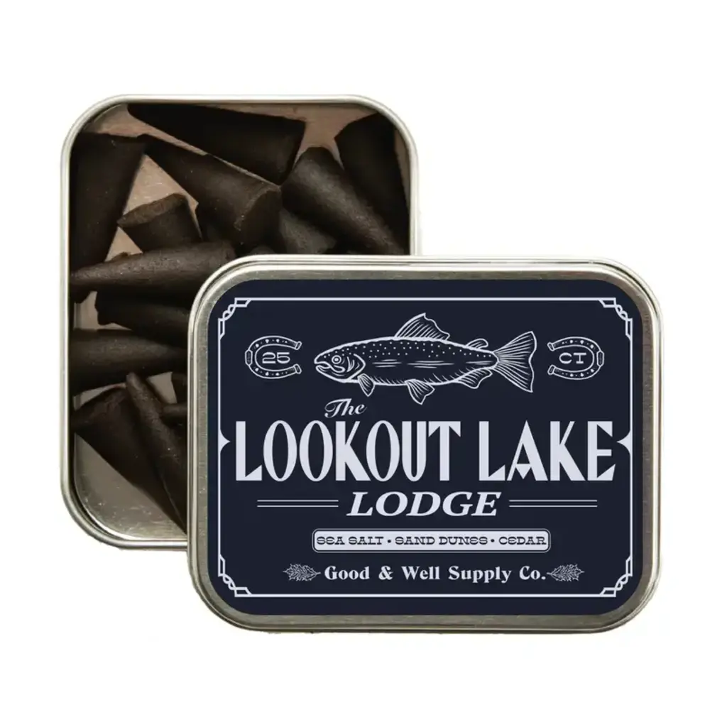 Good & Well Supply Co. Incense - Lookout Lake Lodge - Roadside Motels Collection
