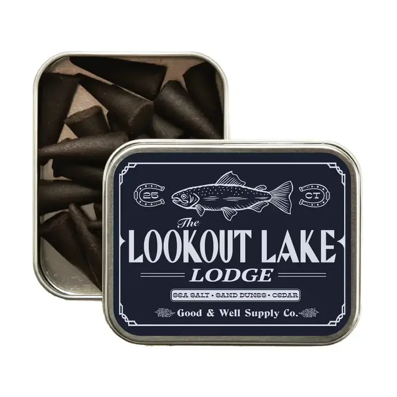Good & Well Supply Co. Incense - Lookout Lake Lodge - Roadside Motels Collection