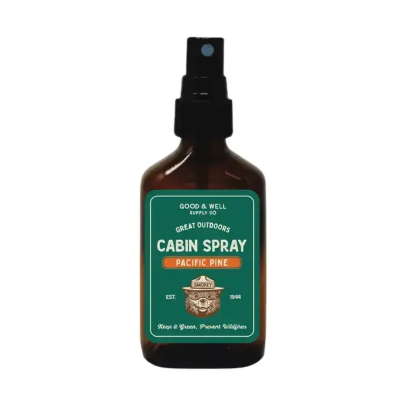 Good & Well Supply Co. Cabin Spray - Pacific Pine - Smokey Bear