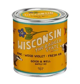 Good & Well Supply Co. Wisconsin State Soy Candle