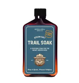 Good & Well Supply Co. Epsom Salt Trail Soak - Smokey Bear - Cedar & Mint