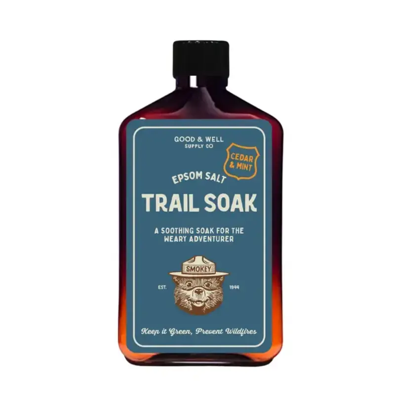 Good & Well Supply Co. Epsom Salt Trail Soak - Smokey Bear - Cedar & Mint
