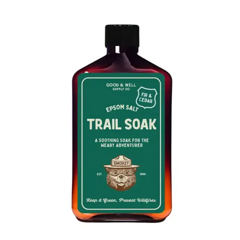 Good & Well Supply Co. Epsom Salt Trail Soak - Smokey Bear - Fir & Cedar