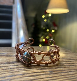 Pennyroyal Moon Large Stone Bracelet