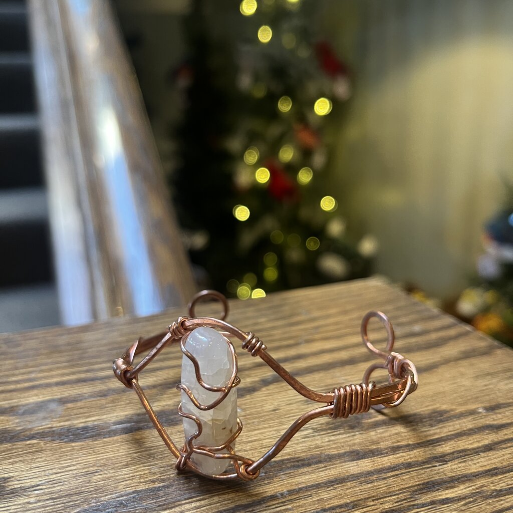 Pennyroyal Moon Stone Bracelet