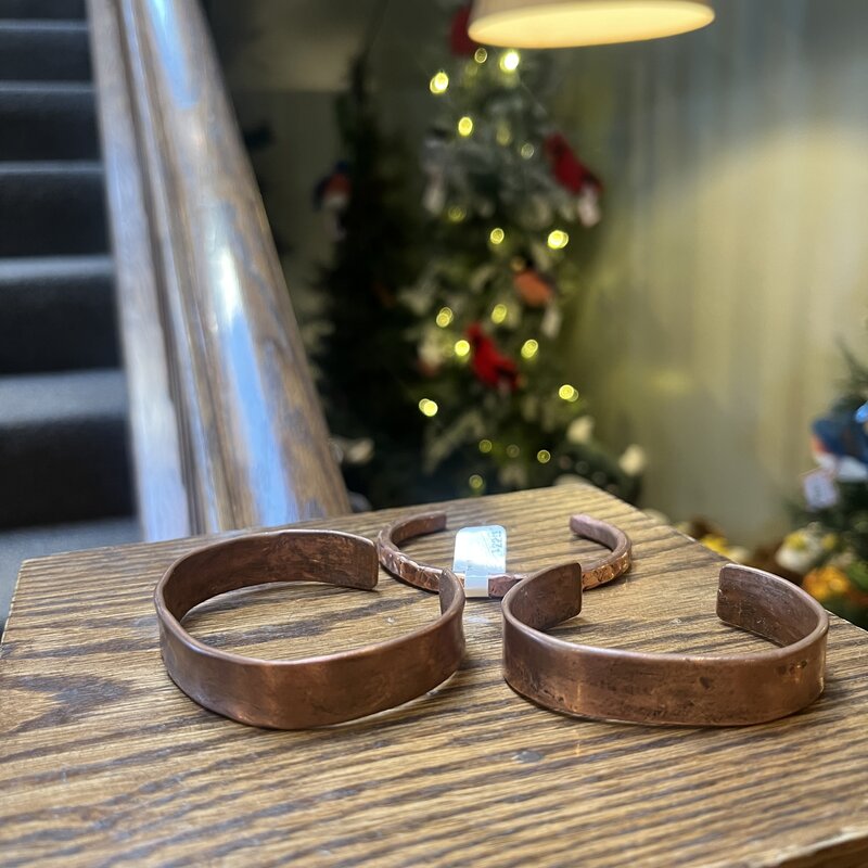 Pennyroyal Moon Copper Bracelet