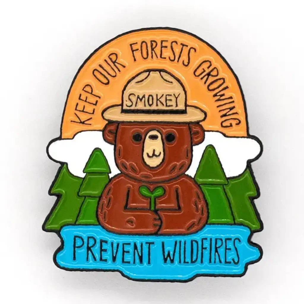 Little Shop of Pins Keep Our Forests Growing Enamel Pin
