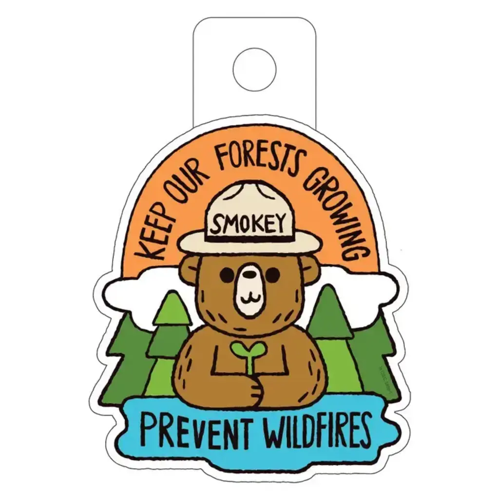 Little Shop of Pins Keep Our Forests Growing Sticker