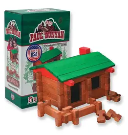 Roy Toy (Faire) Paul Bunyan Log Building Set