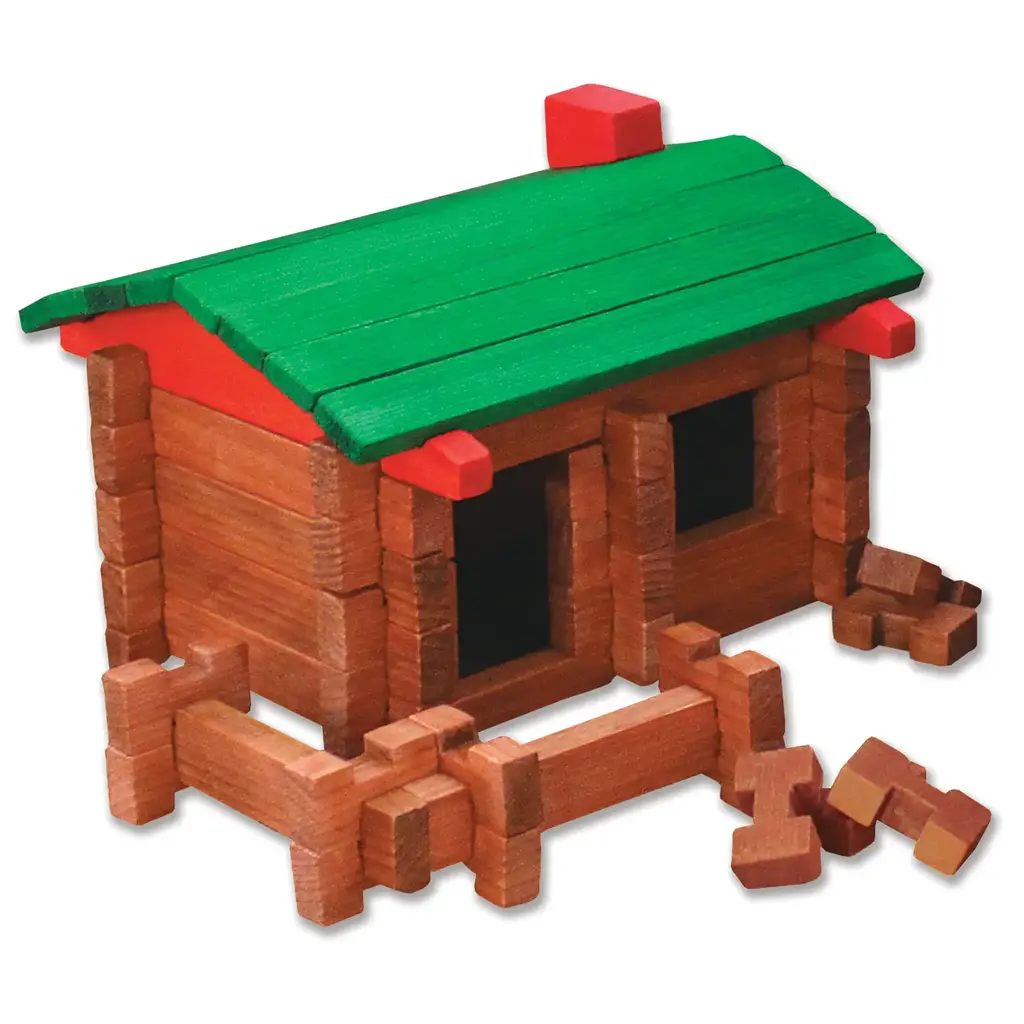 Roy Toy (Faire) Paul Bunyan Log Building Set