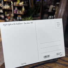 Lloyd Fleig Postcard - Night Lights on the Confluence