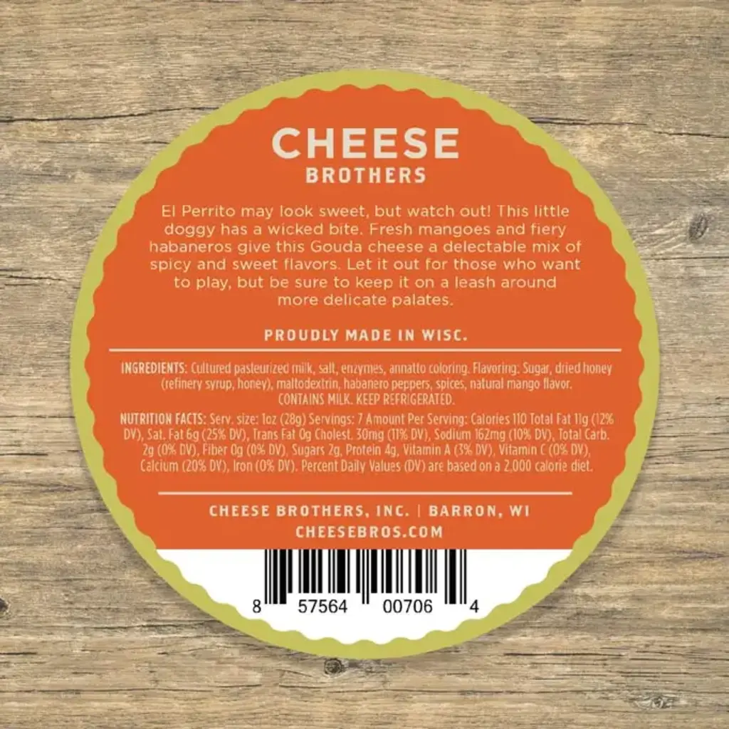 Cheese Brothers Mango Habanero Gouda