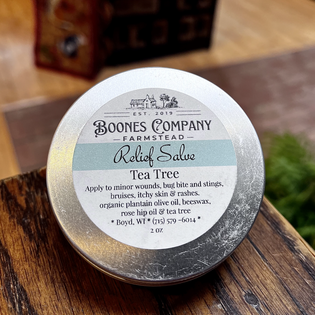 Boones Company Farmstead Relief Salve (Tea Tree)