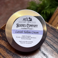 Boones Company Farmstead Tallow-Lavender Cream