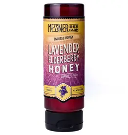 Messner Bee Farm Lavender Elderberry Infused Honey